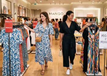 En Mango los modelos midi y los monos cruzados protagonizan las mejores ofertas del verano