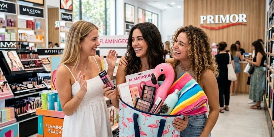 Sorteo de Primor y Flamingueo: gana un lote de cosmética y un set de playa