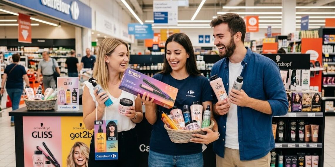 Carrefour sortea productos Gliss y Got2b y añade un moldeador Mywave al primer ganador
