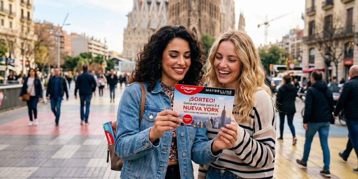Colgate y Maybelline sortean un viaje a Nueva York valorado en 3.000 euros