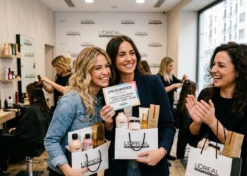 L’Oréal sortea 30 servicios de peluquería y lotes de productos en Madrid
