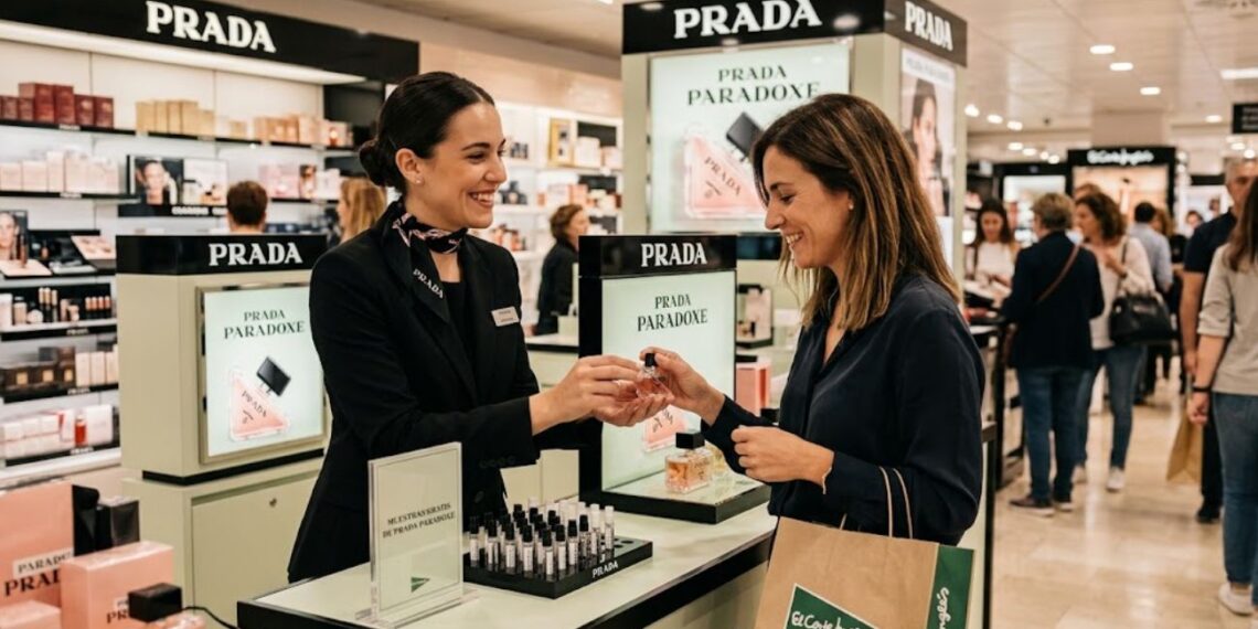 Prada regala muestras gratis de su nuevo perfume