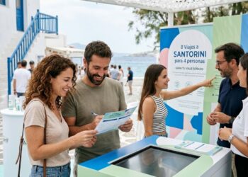 Sorteo Fluocaril de 8 viajes a Santorini para 4 personas