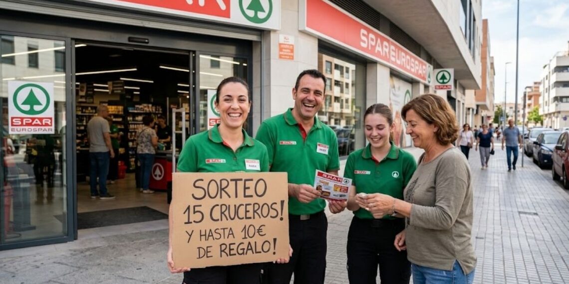 Spar regala hasta 10 euros y sortea 15 cruceros