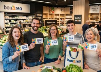bonÀrea sortea 10 vales de 100 euros