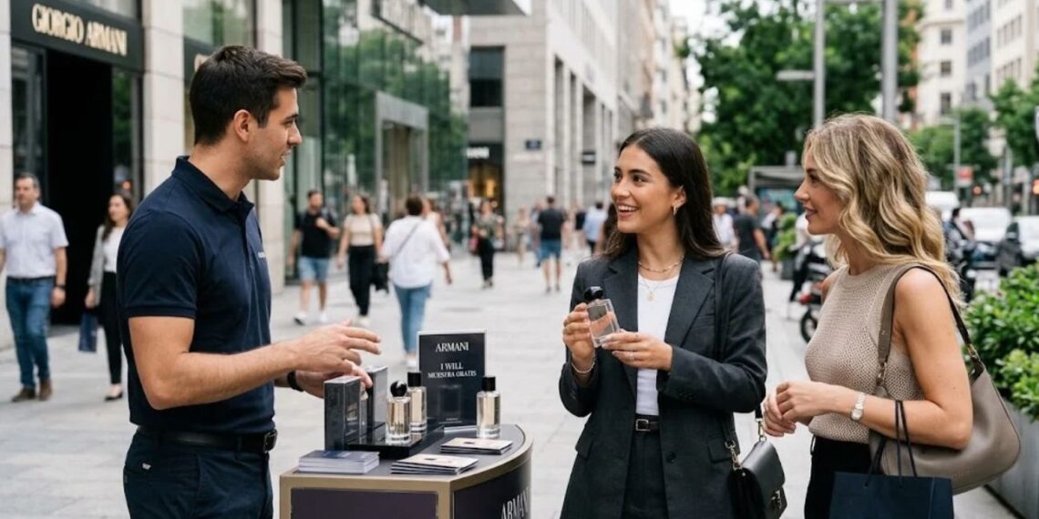 Armani regala muestras gratis de su nuevo perfume masculino I WILL