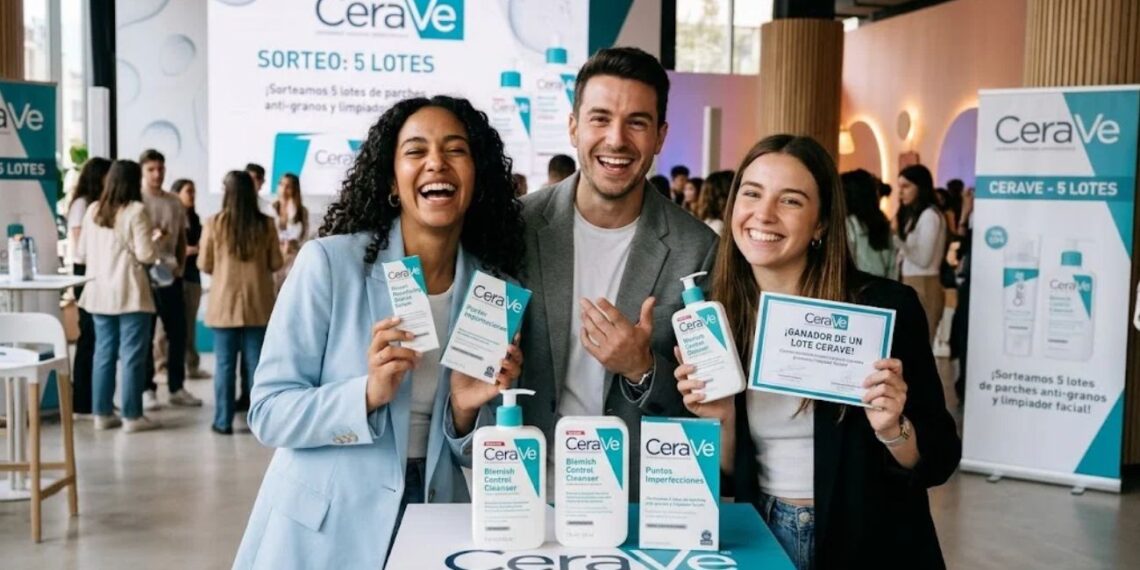 CeraVe sortea cinco lotes de parches anti-granos y limpiador facial